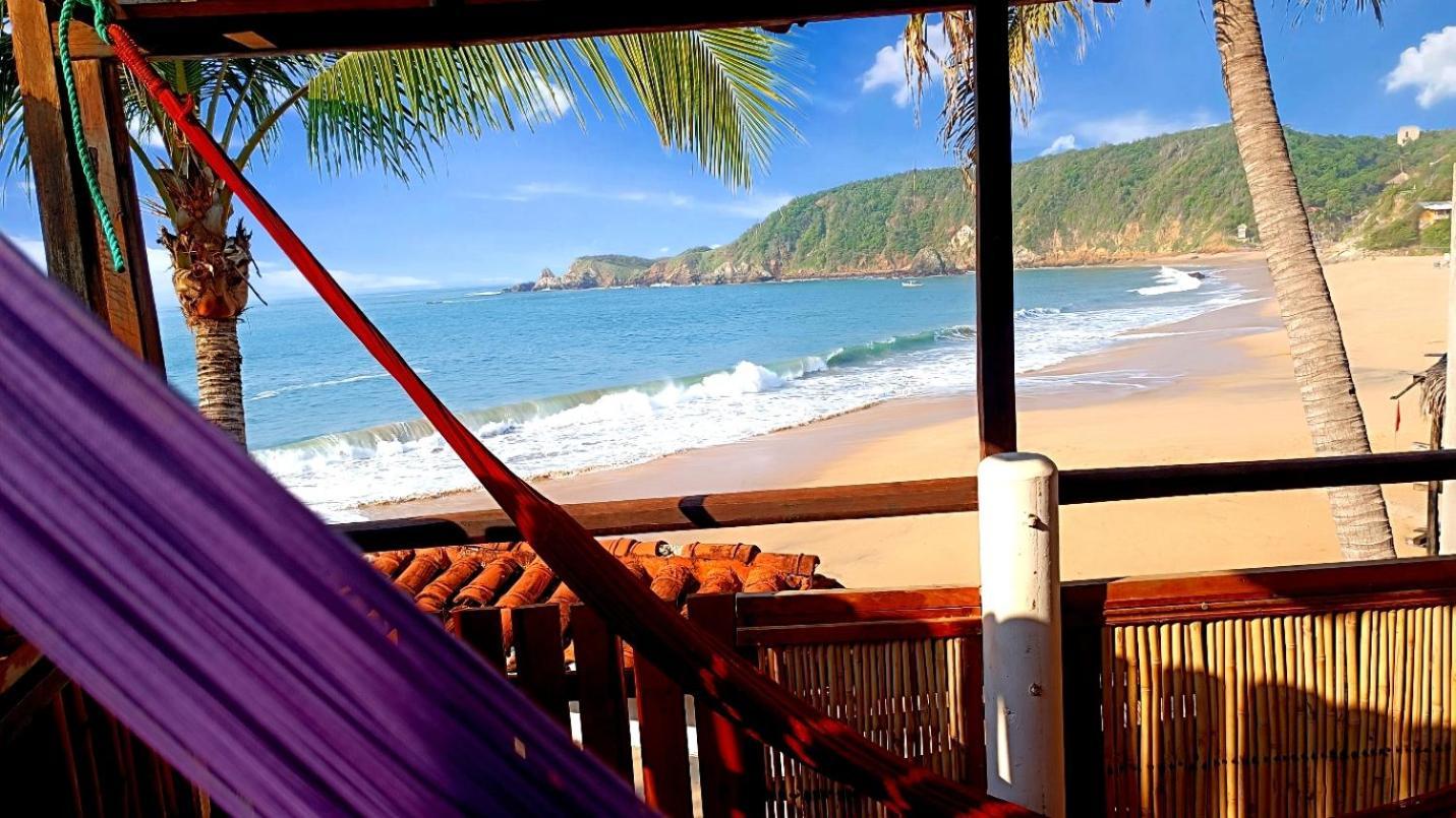 Posada Ziga Playa Mazunte Luaran gambar